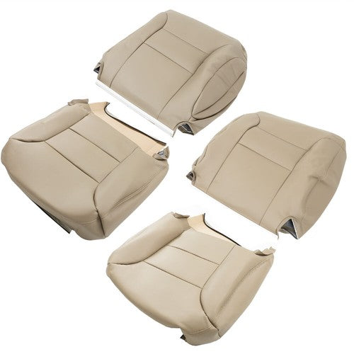 For Chevy Tahoe 1995-99 New Driver Passenger Side Bottom&Top Leather Seat Cover