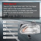 Front Turn Signal Lamp Light Passenger Side RH For Jeep Renegade 2015-2018