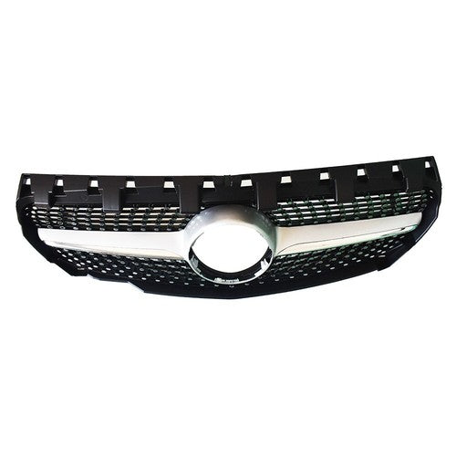 Front Bumper Grille Plastic Black Fit For 2013-2016 Mercedes Benz W117 CLA250