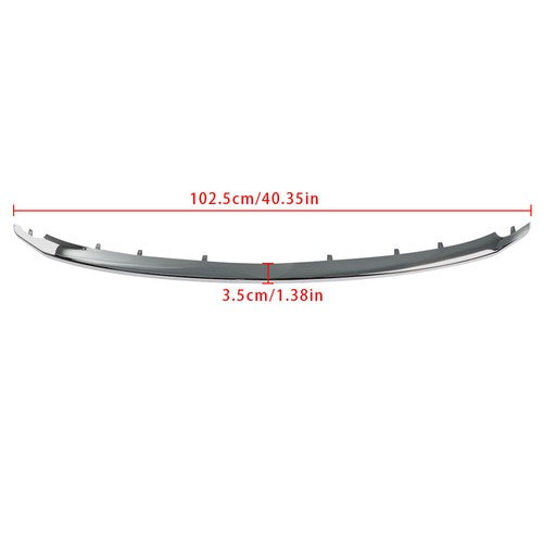 New For Ford Explorer 2011-2015 Front Lower Grille Trim Chrome Grill Moulding