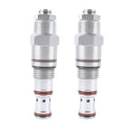 2Pcs Hydraulic Valve 62256 for S-40 S-45 S-60 S-65 S-65 TRAX S-80 S-85 Z-60/34