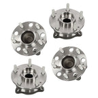 4pc For Hyundai Sonata Tucson Kia Optima Front Rear Wheel Bearing & Hub Assembly