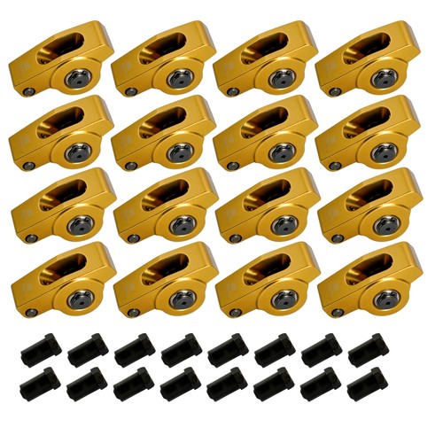 Fits Chevrolet SBC 350 400 1.5 Ratio 7/16" Aluminum Full Roller Rocker Arms Set