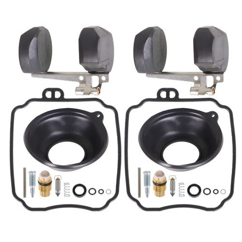 2X Carburetor Repair Kit Rebuild Float Fit For Yamaha XVS650 V-STAR 1998-2015