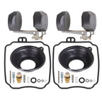 2X Carburetor Repair Kit Rebuild Float Fit For Yamaha XVS650 V-STAR 1998-2015
