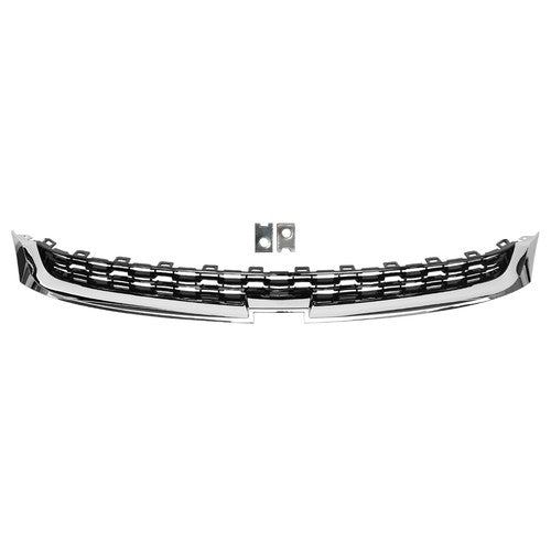 Front Upper Center Lower Grille Chrome Set for Chevrolet Malibu 2014-2016