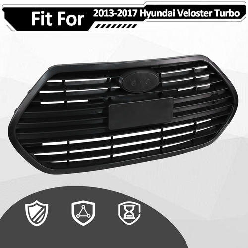 865612V510 Front Upper Grille Matte Black for Hyundai Veloster Turbo 2013-2017