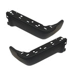 Rear Bumper Ends For Ford F150 2009-2014 Primered Steel Set Black Pair LH RH
