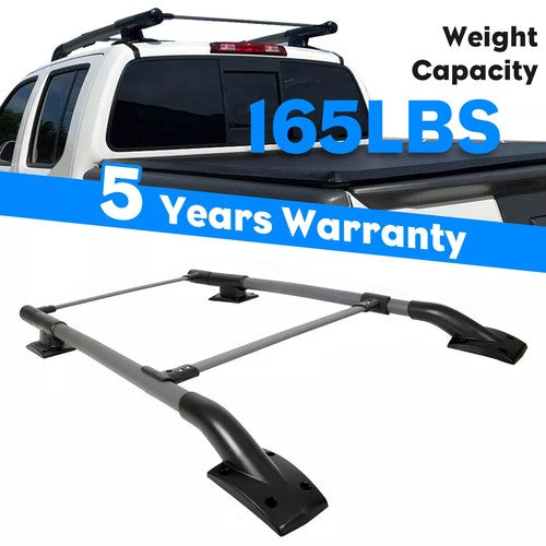 Top Roof Rack Rail Luggage Carrier Cargo Aluminum for Nissan Frontier 2005-2022