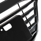 Chrome & Black Front Upper Grille Grill For 2016-2018 Honda HR-V HRV Assembly
