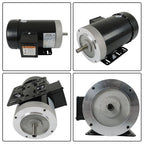 3450RPM General Purpose Three Phase Motor 230V/460V CW/CCW TEFC 2Pole 60HZ 3HP