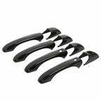 Glossy Black Door Handle Cover Set For Jeep Grand Cherokee Dodge Durango 2011 Plus