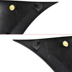2x Rear Trim Molding Covers L & R Black Fits Mercedes W907 Sprinter 2500 3500