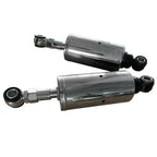 Pair Rear Shock Absorbers For Harley Softail Models 1989-1999 Adjustable Silver