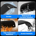 Side Mirror Cover Caps for Chevy Silverado GMC Sierra HD 2500 3500 2020-2023 24