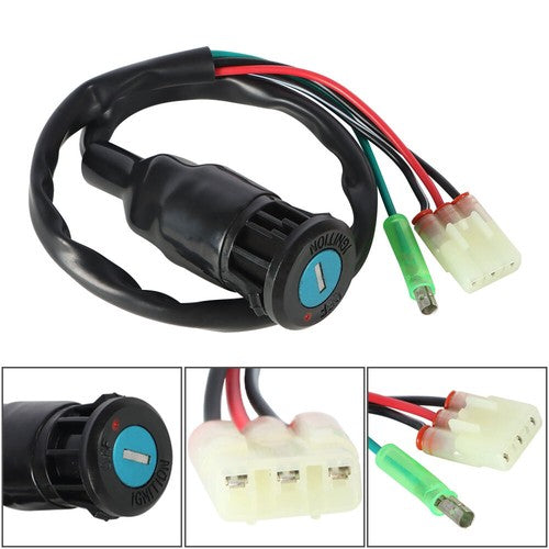 Ignition Key Switch Fits For Honda Recon 250 TRX250TM TRX250TE 2002-2019 USA NEW