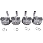 4 x Pistons +Pins For 2013-2014 Hyundai Sonata Fe 2.0T 2.0L Sonata 23410-2G400