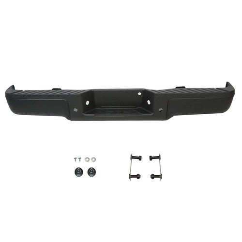 NEW Primered - Complete Rear Steel Bumper Assembly For Ford F150 Truck 2009-2014