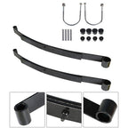 Heavy Duty Rear 2 Leaf Spring Kit With Bushing & Sleeves For EZGO RXV Golf Cart