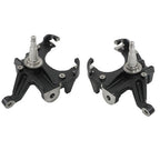 Pair For Chevy C10 2WD 2.5'' 1973-1986 1987 Drop Lowering Spindles w/1.25" Rotor
