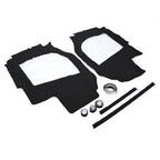 Left Right Soft Door Enclosure Kit for Kubota RTV900 RTV1120 RTV1100 08-14