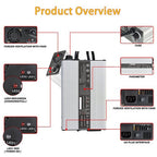 48V 6A Golf Cart Battery Charger 3 Pin For Yamaha Drive G29 2007-Up USA