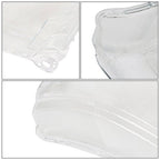 Left + Right Lens Cover Lampshade For Land Rover Range Rover Sport 2010-2013
