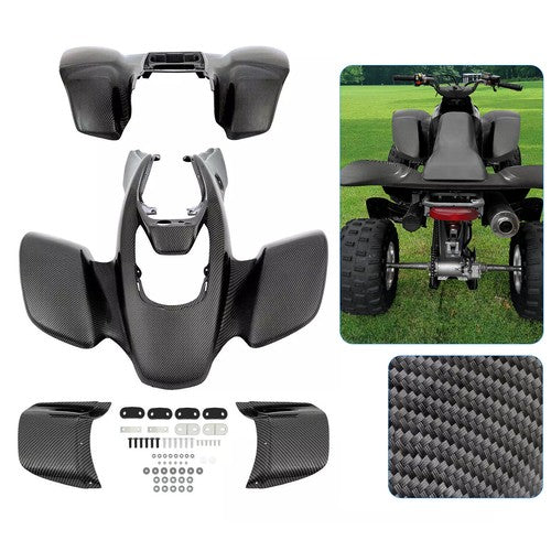 Carbon Fiber Front Rear Fender for Honda TRX400EX 1999-2004 Black