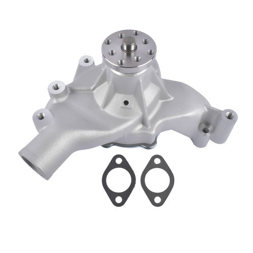 High-volume Aluminum Long Water Pump Satin Finish for Chevy BBC 396 402 454 502