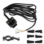 12V Solenoid Relay Contactor&Winch Rocker Thumb Switch Combo Set for ATV