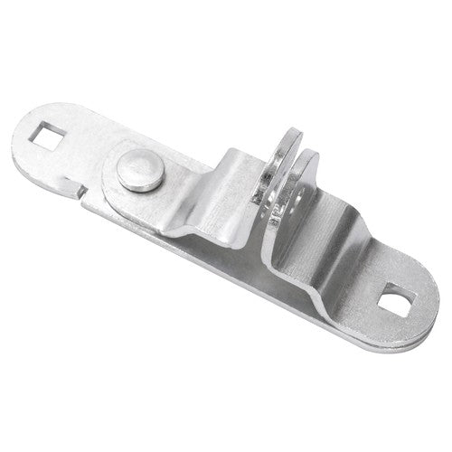 Silvery Trailer Swing Door Cam Bar Lock Hasp Keeper Latch for Utility Cargo Enclosed