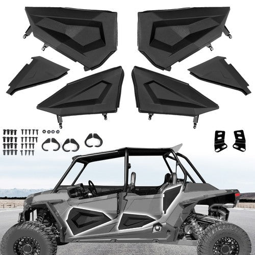 Black Lower Door Inserts for Polaris RZR XP 4 1000 XP 4 Turbo 2014 2023 2879942