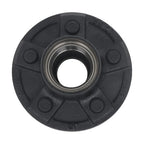 Idler Hub Round Spindle Kit Trailer Hub Kit With Bearing Kit For 5 Lug × 4.5"