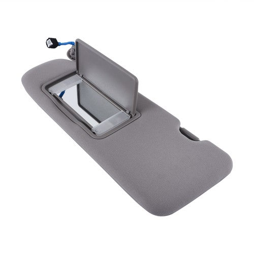 Gray Plastic Driver Side Sunvisor With Lights And Mirror For 17-22 Honda CR-V