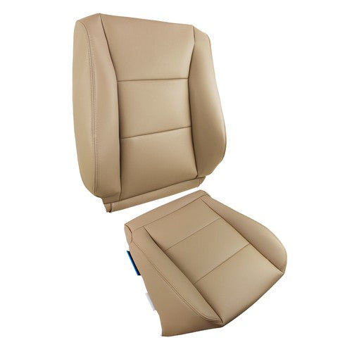 Suit For Toyota Land Cruiser 98-07 Front Driver & Passenger Covers Tan Leather