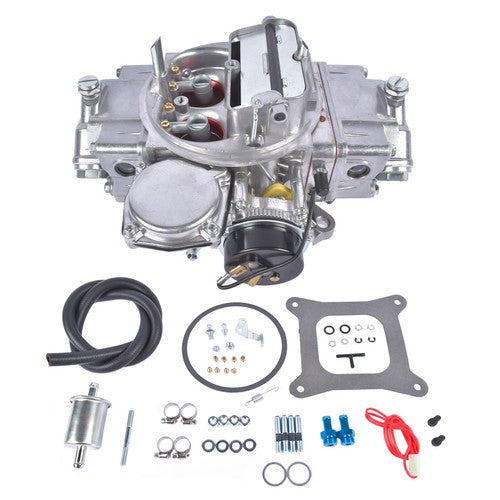 0-80458SA Carburetor 4-Barrel Square Bore, 600 CFM, Electric Choke, Dual Inlet