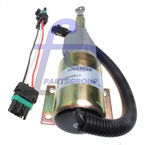 24V Fuel Injection Pump ShutOff Solenoid RE516083 For John Deere 200LC Excavator