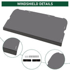 Tinted Rear Windshield Back Window For Polaris RZR XP 1000 / 4 1000 2014-2023