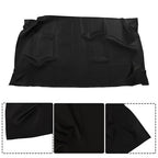 Black Front Seat Bottom Cover 2007-2016 For Yamaha G29 / Drive Golf Cart