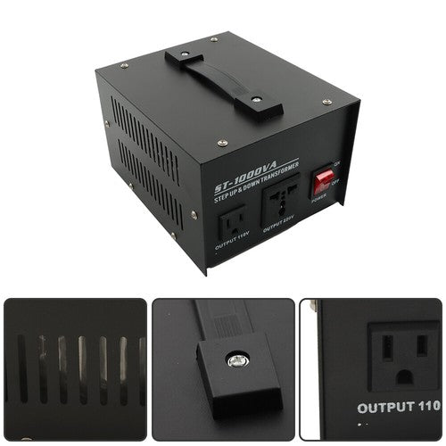 1000W Voltage Converter Transformer Step Up/Down 110v to 220v/220v to 110v New