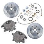 For Chevrolet C10 GMC 2wd Truck Front Disc Brake Conversion Kit 6 Lug Wheels