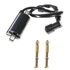 For Kawasaki Ignition Coil CDI W/ Spark Plug Kit ATV Bayou 300 KLF300B 1988-2004