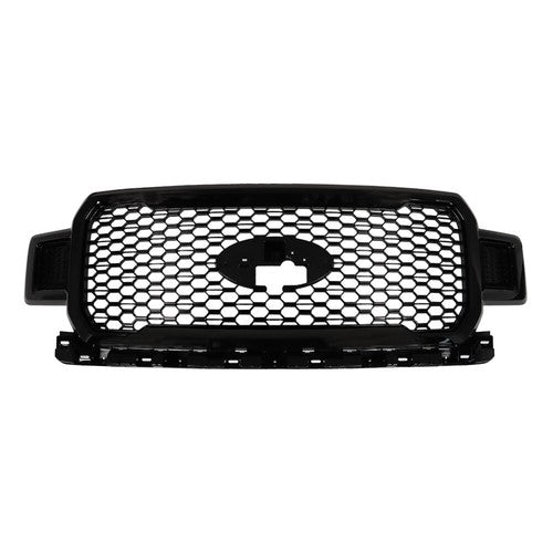 Agate Black Front Radiator Grille Assembly For Ford F-150 2018-2020 JL3Z8200SL