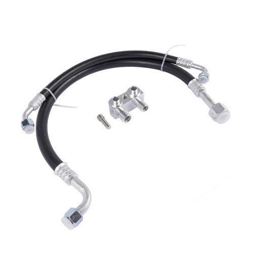 Conversion Swap A/C Line Kit Black for Chevy Camaro Pontiac Firebird 1982-1992