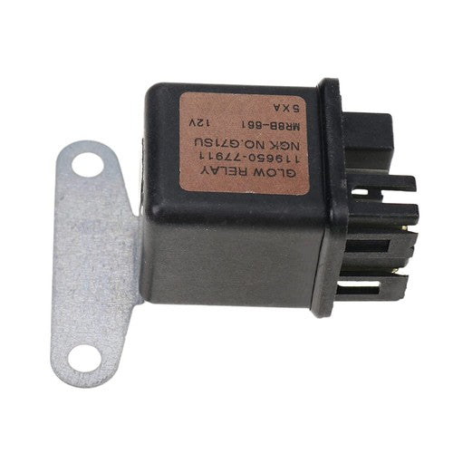 Glow Plug Relay 119650-77910 119650-77911 For Yanmar MR82BL-081 91008V Engines