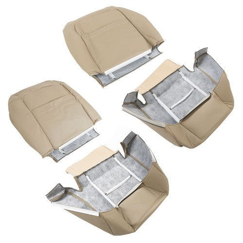 For Chevy Tahoe 1995-99 New Driver Passenger Side Bottom&Top Leather Seat Cover