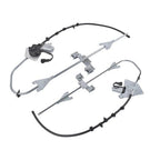 2PCS Power Window Regulator w/ 2-Pin Motor for Freightliner M2 Front Left+Right