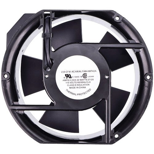 AC Axial Cooling Fan For Dayton 4WT42A 115V 0.23/0.22A 27W 115V 239 CFM 17CM