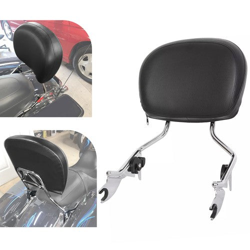 Detachable Backrest Sissy Bar for Harley Davidson Touring Street Glide 09-26
