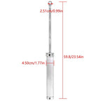 For 1999-2003 04 Mustang Convertible Top Piston Hydraulic Cylinder Aluminum 2pc
